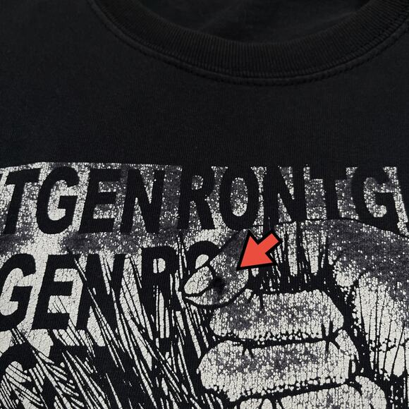 Rontgen Raw Punk Band Kopflos Chopped TShirt Cutoff Sleeveless Tank Tee Thrashed - Picture 11 of 16